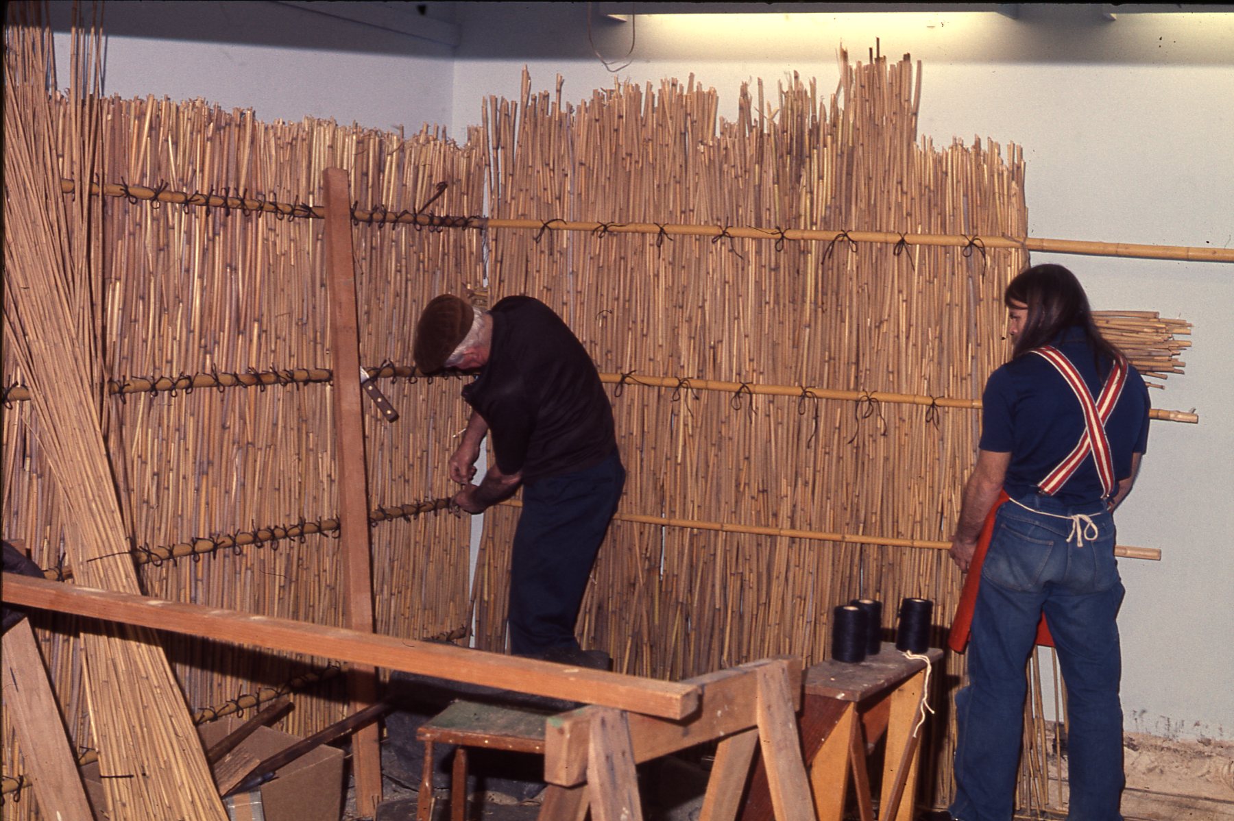 1974.main_.Bamboo Fence Making
