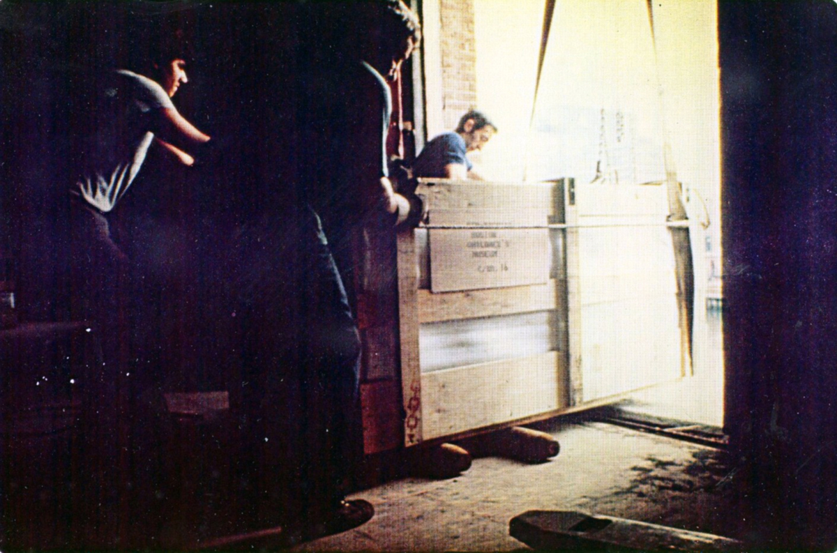 1979 5 Summer Crates through window